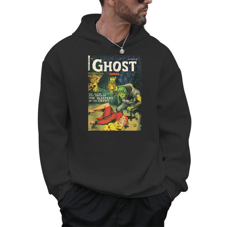Halloween Horror Vintage Monster Comic Book Retro Scary Men Hoodie