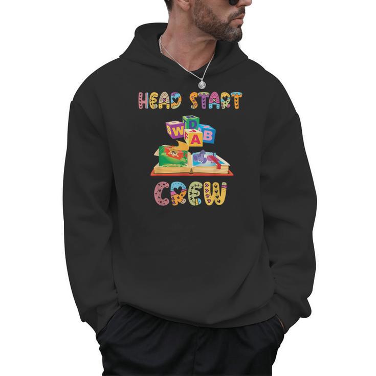 Head Start Crew Book ABC Block Headstart Teacher Arts Men Women Men Hoodie