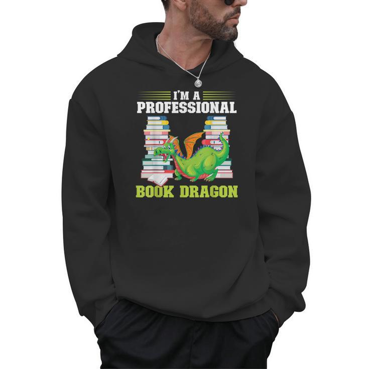I'm a Professional Book Dragon Mythical Creatures Men Hoodie