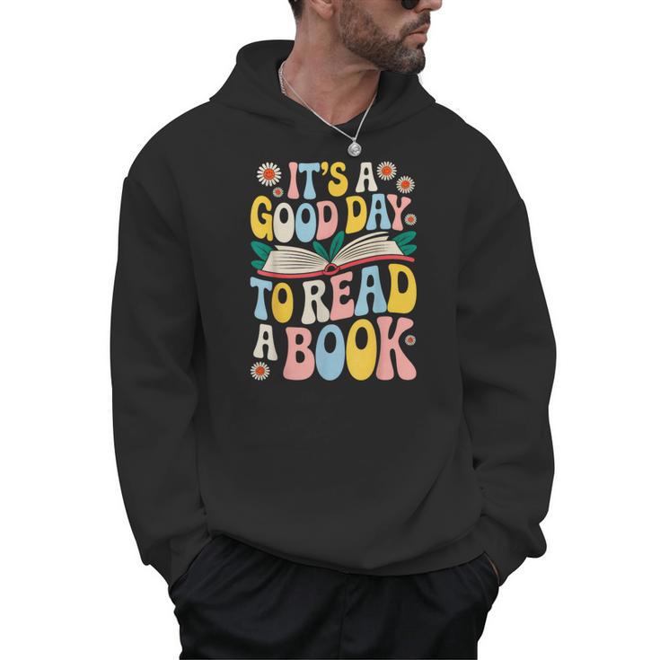 It’s a Good Day To Read a Book Floral Women Girls Book Day Men Hoodie