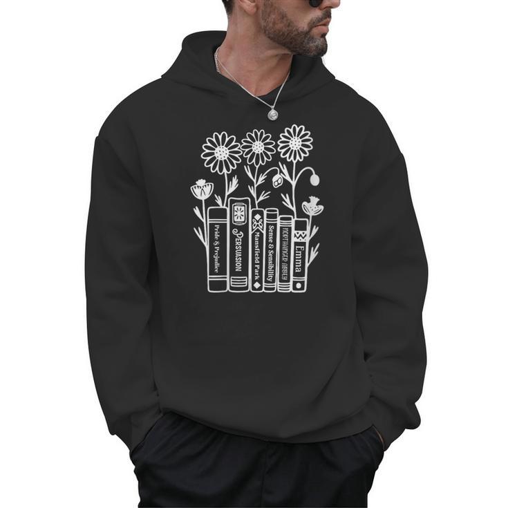 Jane Austen Books Men Hoodie