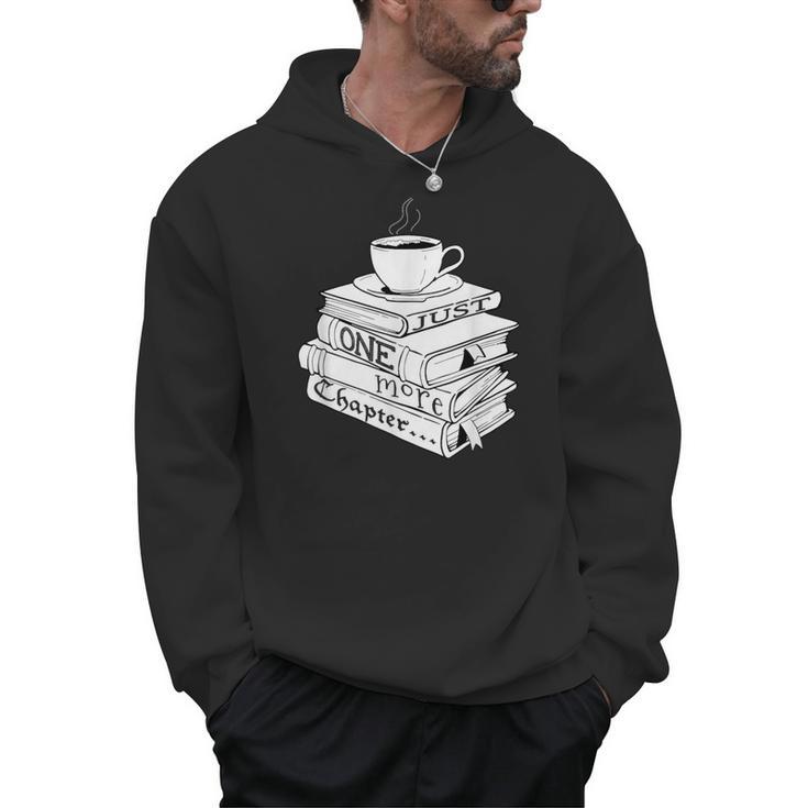 Just One More Chapter Book Reading For Book Lovers Men Hoodie