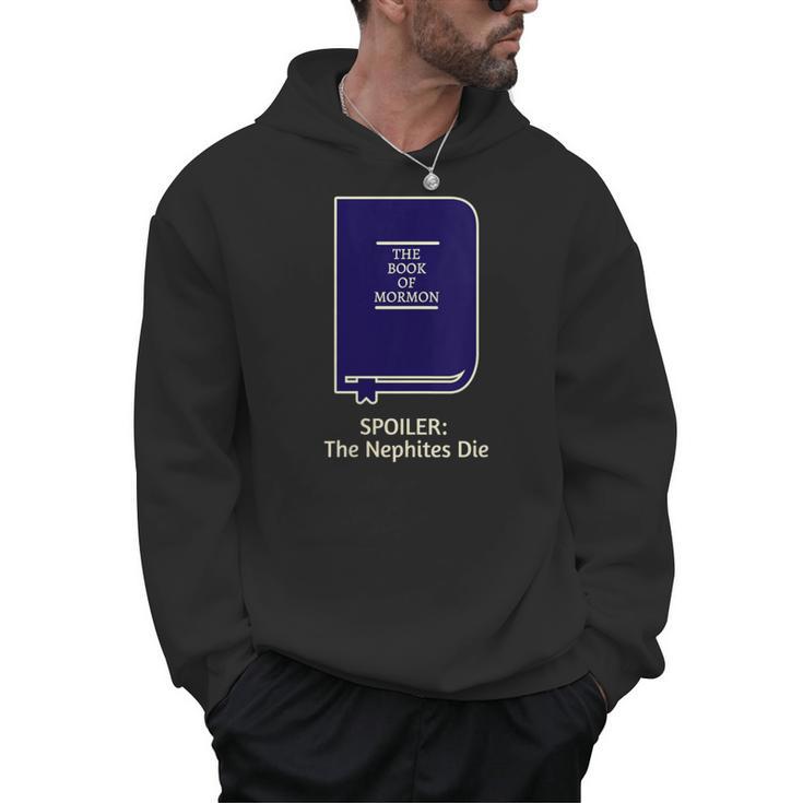 LDS Book Of Mormon Tshirt Spoiler Nephites Men Hoodie