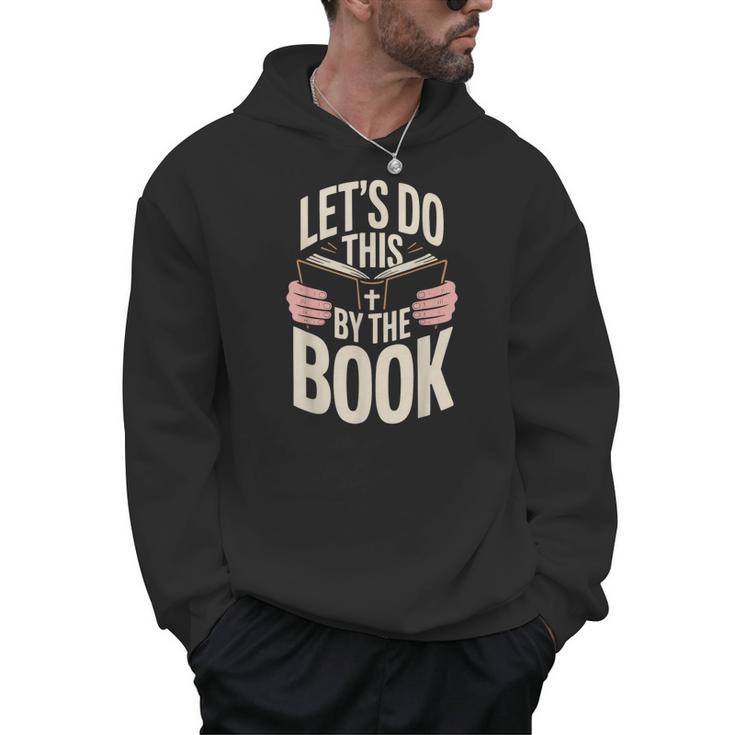 Let's Do This By The Book Men Hoodie