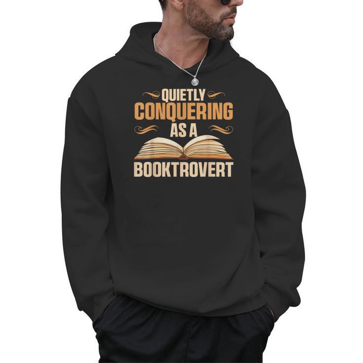 Librarian Book Reader Booktrovert Reading Men Hoodie