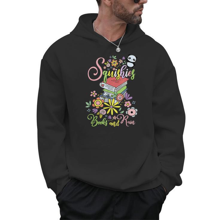 Love Panda Squishy Animal Doodles Squishies Books And Rain Men Hoodie