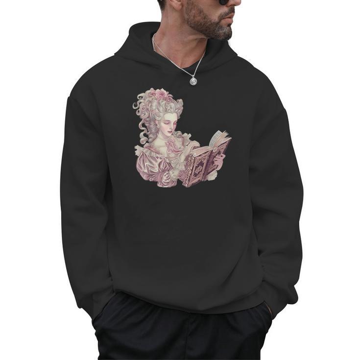 Marie Antoinette Reading A Book Men Hoodie