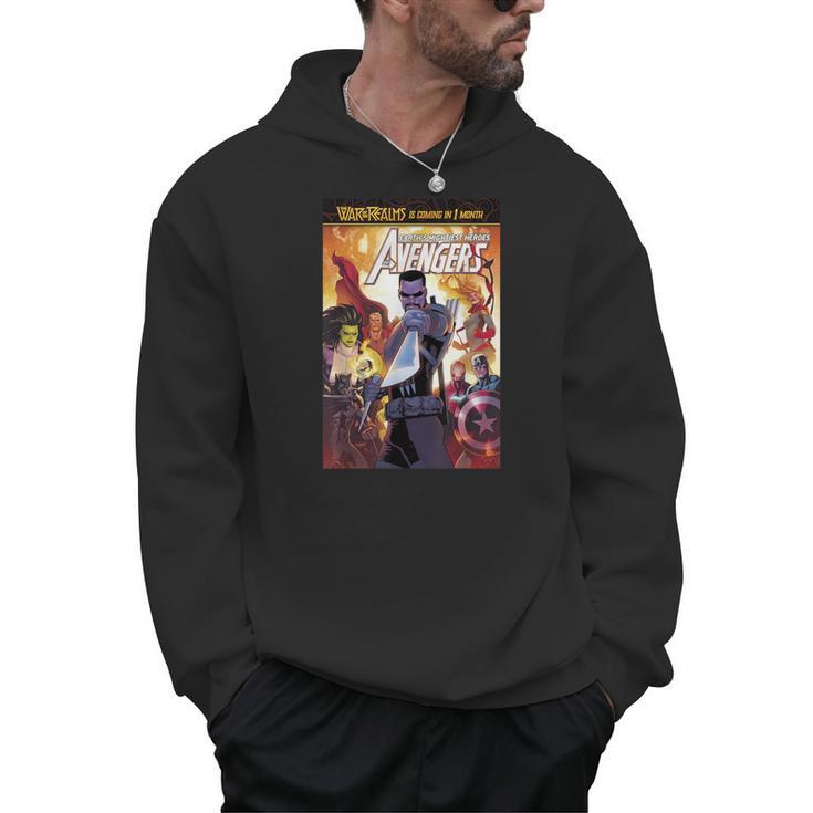 Marvel Comixology Avengers War Of Vampires Comic Book Cover Men Hoodie