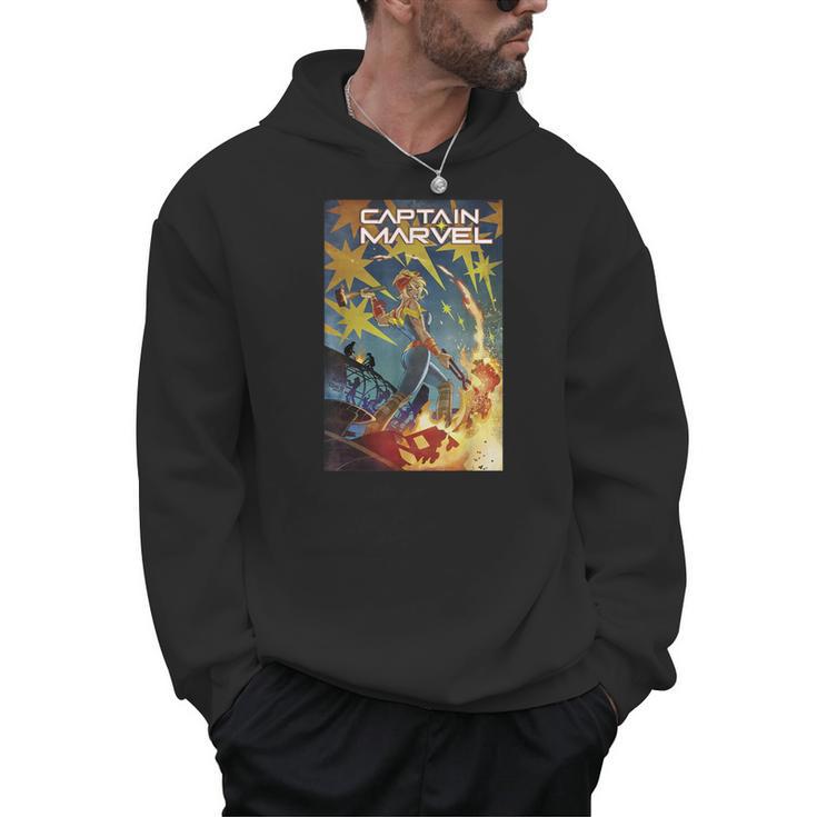 Marvel Comixology Captain Marvel She-Hulk Comic Book Cover Men Hoodie