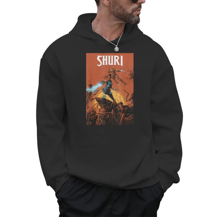 Marvel Comixology Shuri And Iron Man Comic Book Cover Men Hoodie
