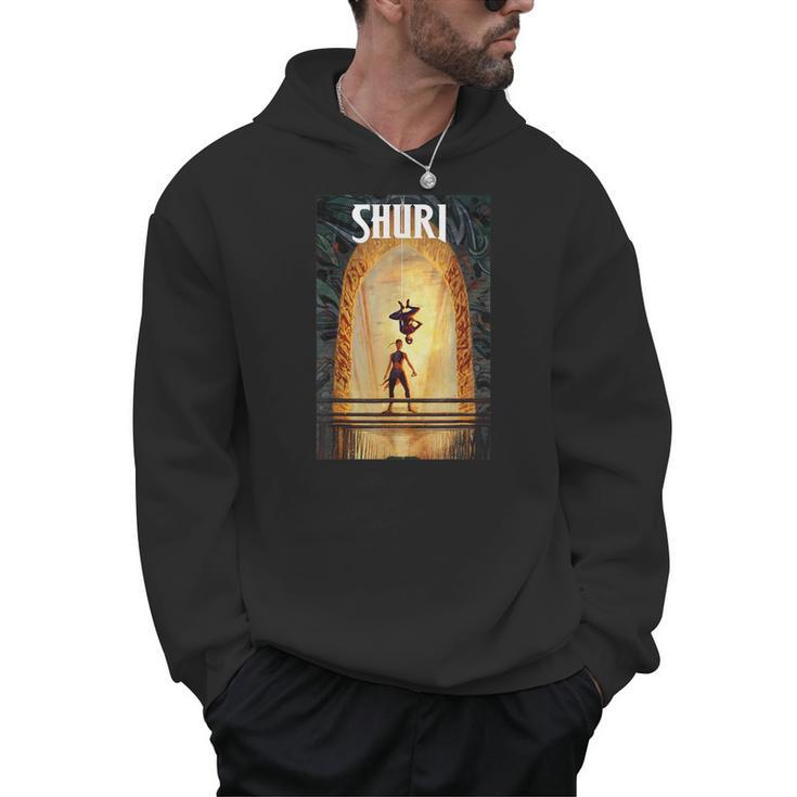 Marvel Comixology Shuri And Spider-Man Comic Book Cover Men Hoodie