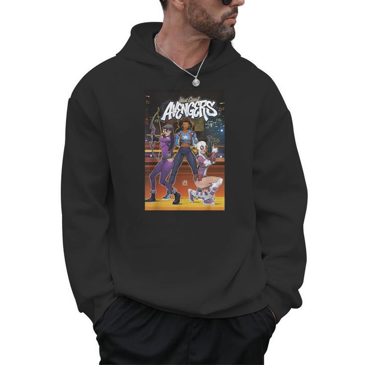 Marvel Comixology West Coast Avengers 8 Comic Book Cover Men Hoodie