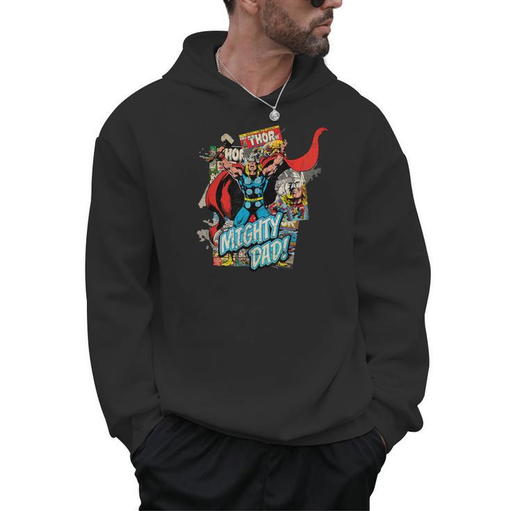 Marvel Thor Mighty Dad Comic Book Father's Day Men Hoodie