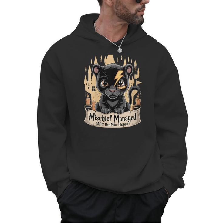 Mischief Managed One Chapter Reading Humor For Book Lovers Men Hoodie