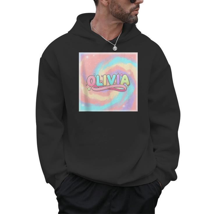 Olivia Comic Book Style Men Hoodie