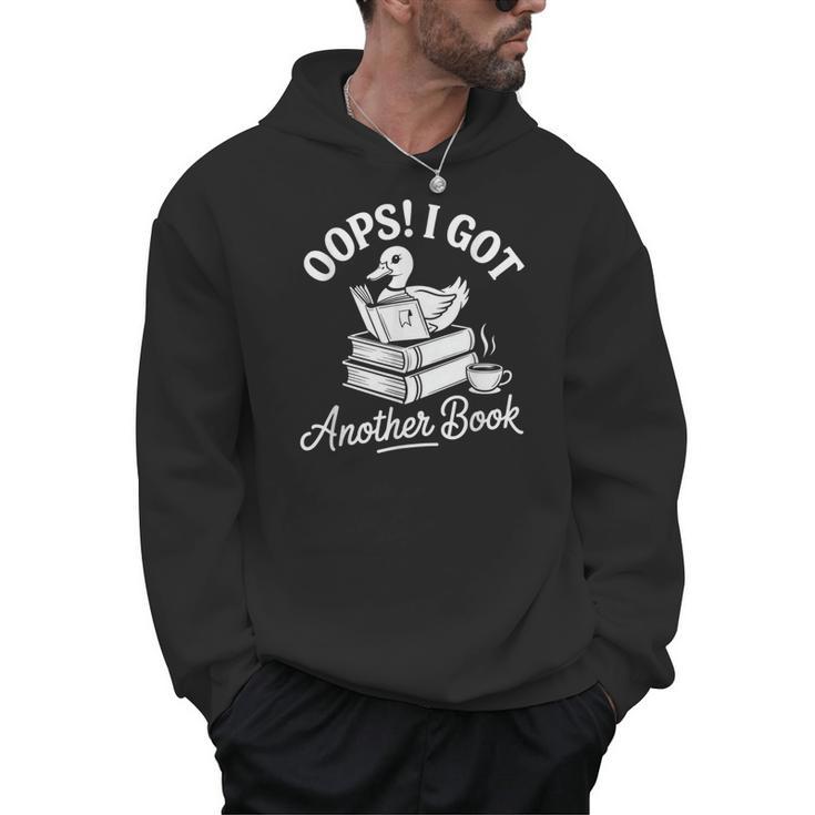 Oops I Got Another Book Goose Goose Reader Men Hoodie
