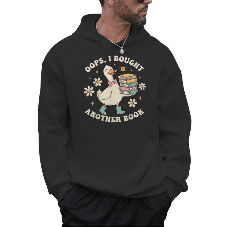 Oops I Bought Another Book Shirt Goose Reader Men Hoodie