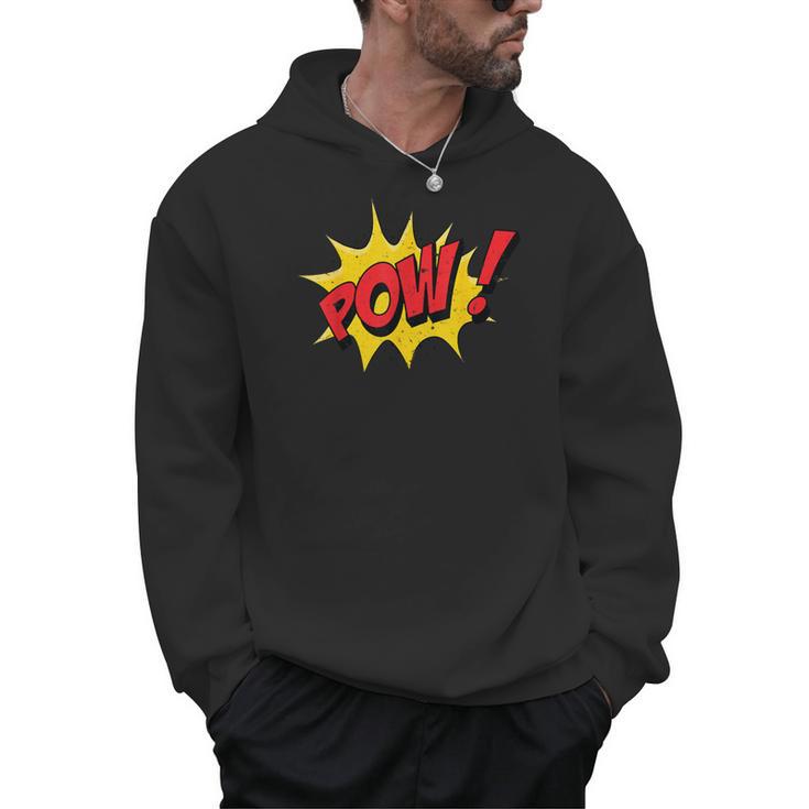 POW Comic Book Cartoon Pop Art Men Hoodie