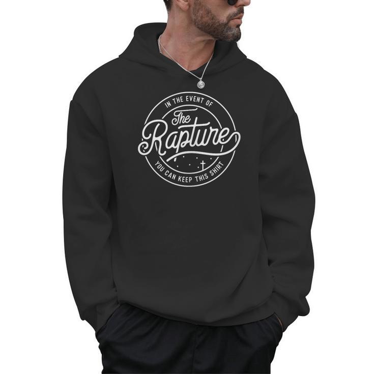 Rapture With Cross Bible Book Of Revelation For Christian Men Hoodie