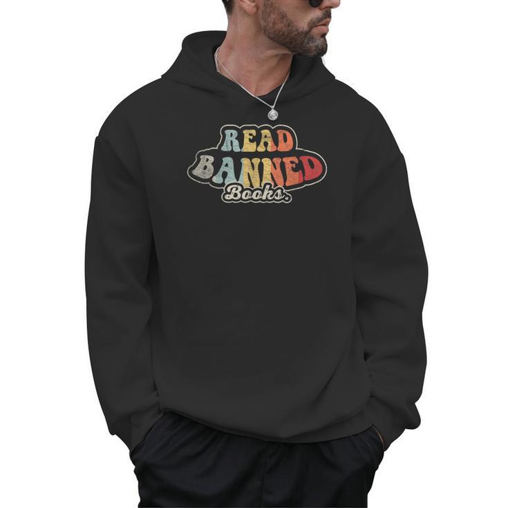 Read Banned Books Advocacy Literature Support Men Hoodie