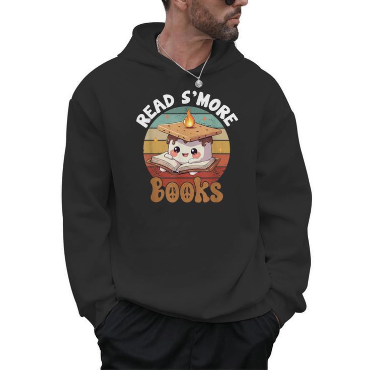 Read S'More Book Marshmallow Book Reading Lover Men Hoodie
