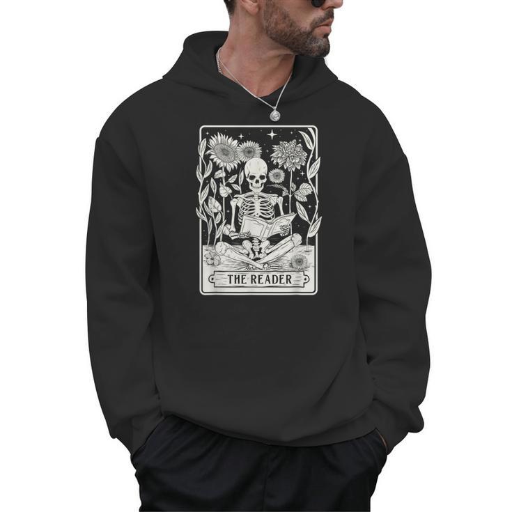 The Reader Book Lover Reading Bookworm Reader Men Hoodie