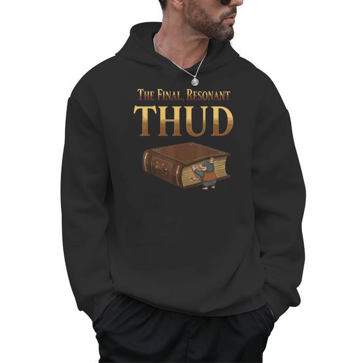 Reader Mole Finished Book Humor Literary Apparel Men Hoodie
