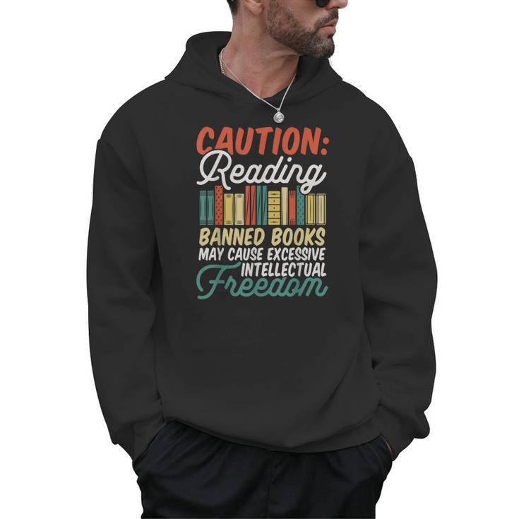 Reading Banned Books Cause Intellectual Freedom Men Hoodie