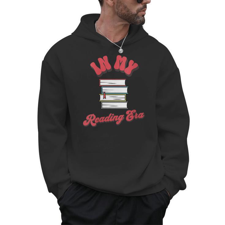 In My Reading Era Book Lover Librarian Author Bookish Reader Men Hoodie