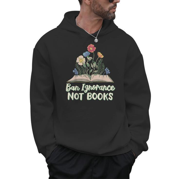 Rebel Reader Librarian Banned Book Bookworm Ban Ignorance Not Books Adults & Kids - Small Short Sleeve V-Neck Classic Fit Men Hoodie