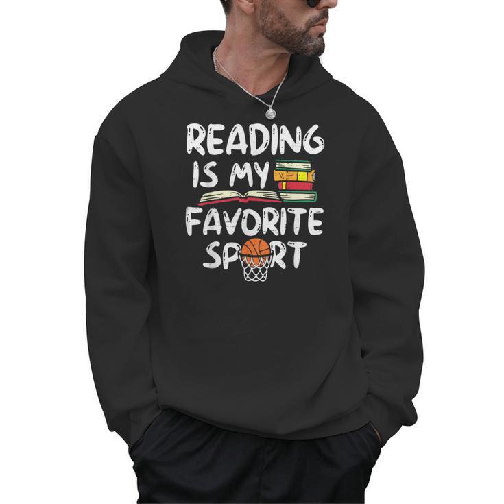 Retro Reading Is My Favorite Sport Basketball World Book Day Men Hoodie Retro Reading Is My Favorite Sport Basketball World Book Day Men Hoodie