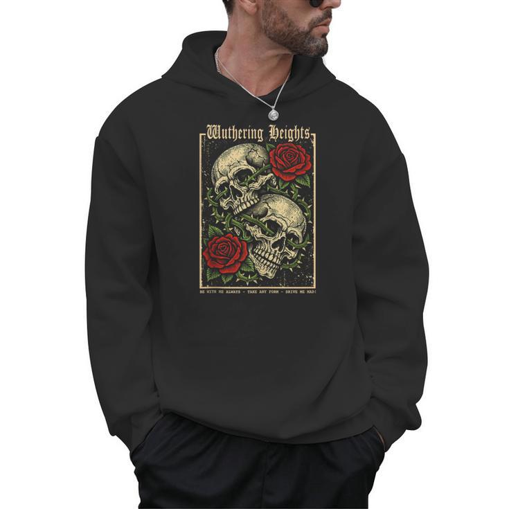 Retro Wuthering Heights Gothic Book Lover Classic Literature Men Hoodie