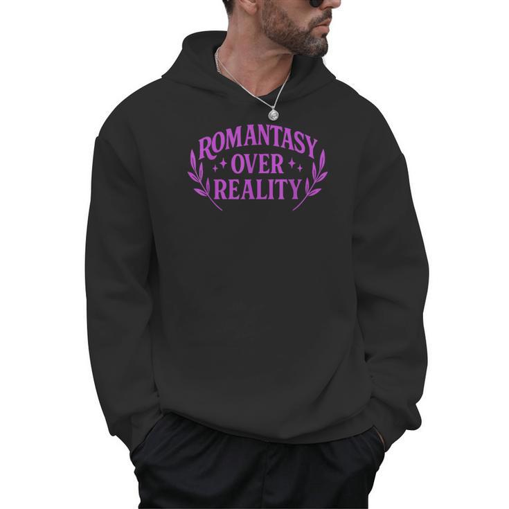 Romantasy Book Reader Aesthetic With Fantasy Feels Men Hoodie