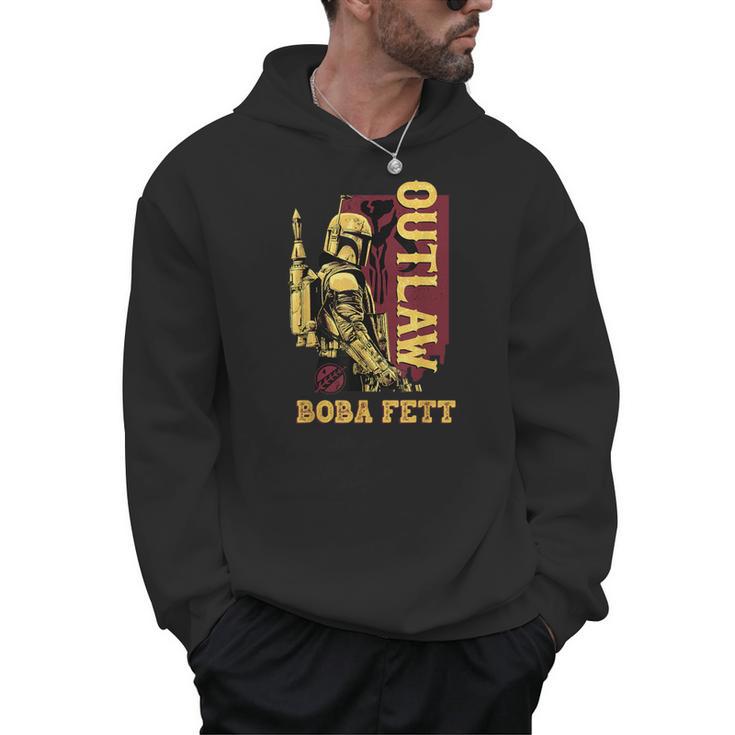 Star Wars The Book Of Boba Fett Outlaw Color Pop Men Hoodie