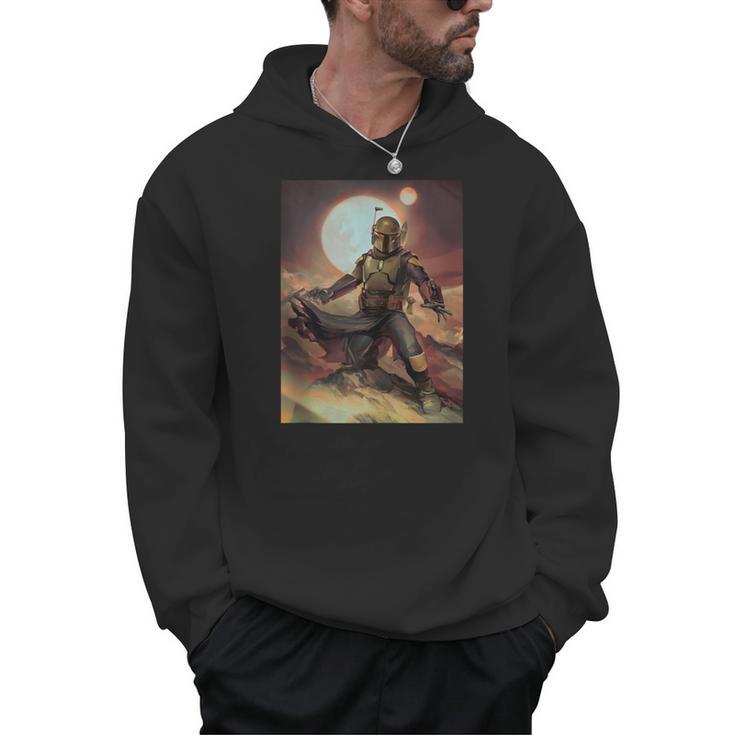 Star Wars The Book Of Boba Fett Portrait Men Hoodie