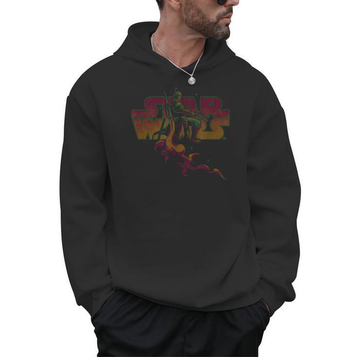 Star Wars The Book Of Boba Fett Vintage Poster V-4 Men Hoodie