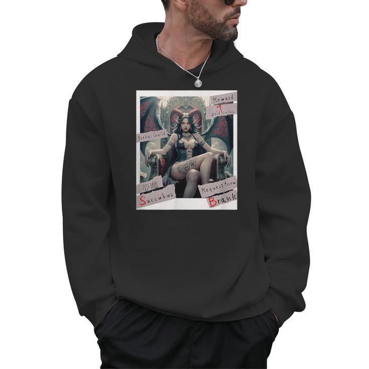 Succubus 2 Yumema Kanji Guild Request Book Another World Fictional Women's Men Hoodie