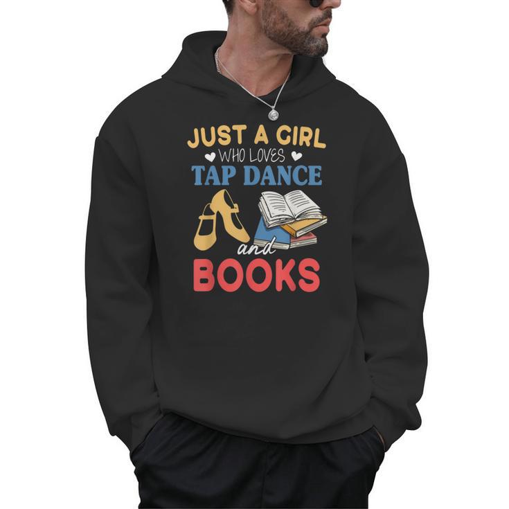 Tap Dancer Girl Who Loves Tap Dance & Books Men Hoodie