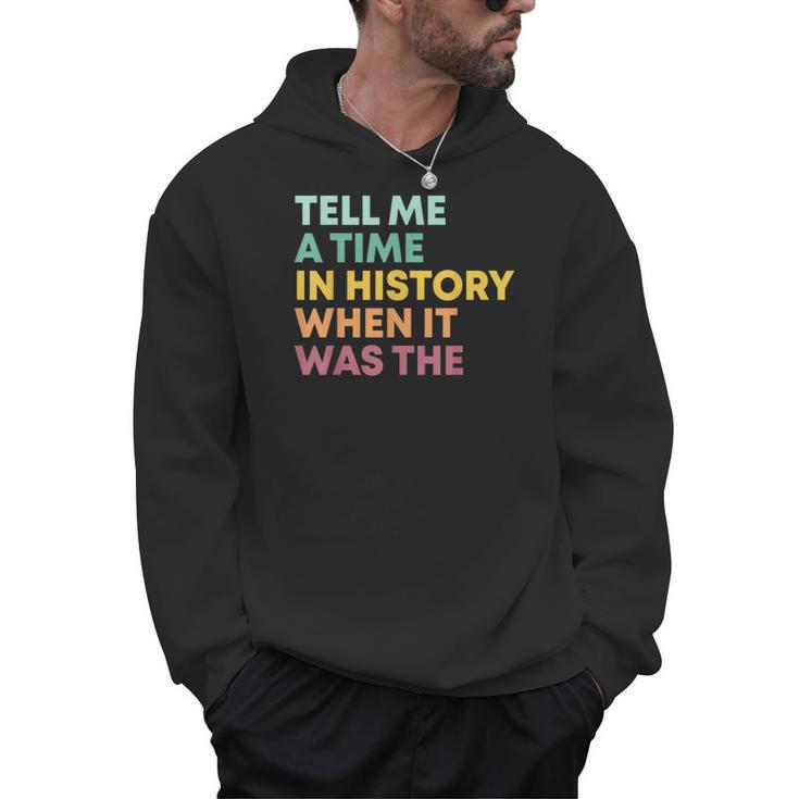 Tell Me A Time In History When It Was The Banned Books Men Hoodie