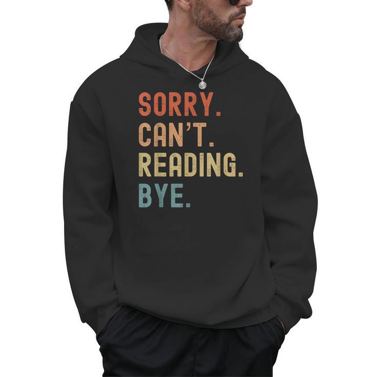 Tut Mir Sorry Ich Kann Nicht Lesen Bye Book Lover Men Hoodie