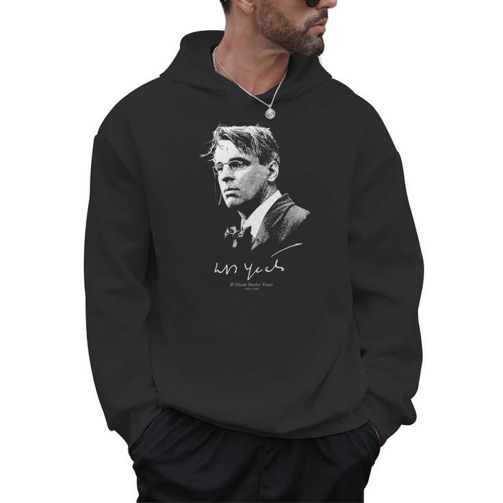 W B Yeats-Irish Poet Potry Literature Books Men Hoodie