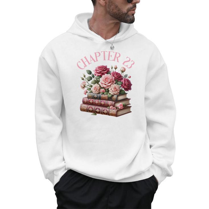 23rd Birthday Chapter 23 Birthday Shirt Women Book Lover Premium Tri-Blend Men Hoodie