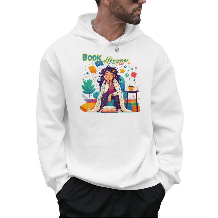 Book Lover Woman Woman Book Hangover Men Hoodie