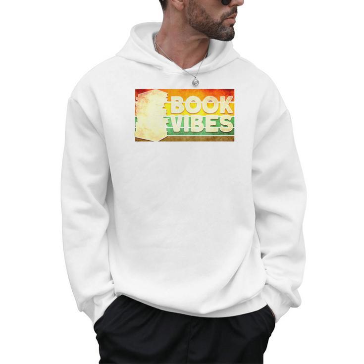 Book Vibes Reading Men Hoodie Book Vibes Reading Men Hoodie