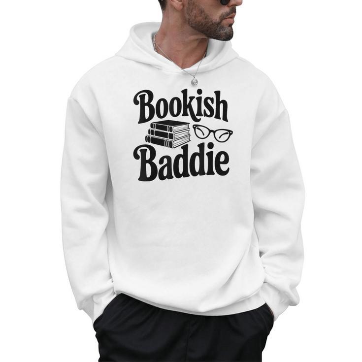 Bookish Baddie Reading Vibes Literary Lover Men Hoodie