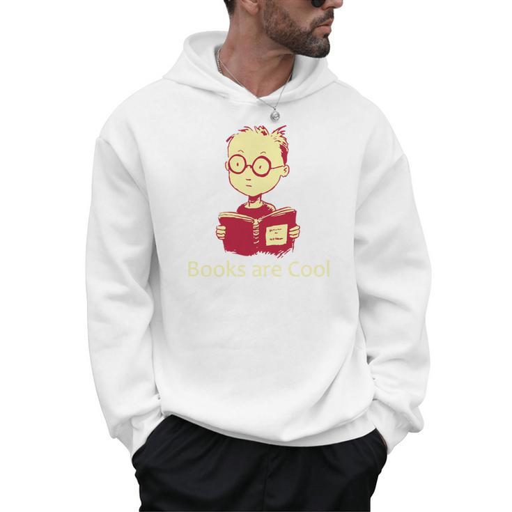 Books Are Cool Fun Reading Premium Men Hoodie