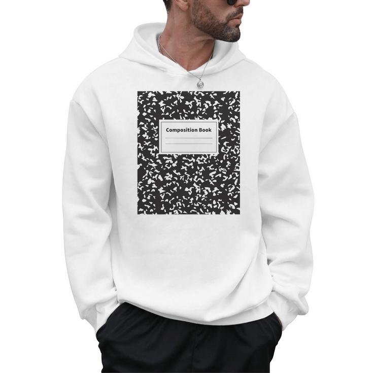 Composition Book Notebook School Class Premium Tri-Blend T-Shirt Men Hoodie