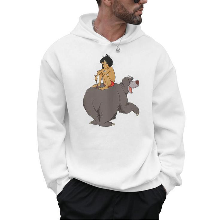 Disney The Jungle Book Mowgli And Baloo Chillin Men Hoodie