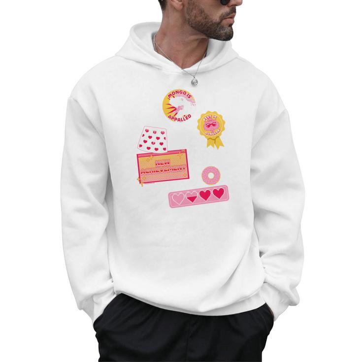 Dungeon Crawler Carl Colorful Sticker Collage LitRPG Book Premium Tri-Blend Men Hoodie