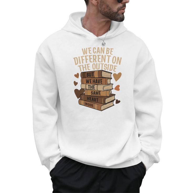 We Have The Same Heart History Month Book Lover Women Premium Tri-Blend Men Hoodie